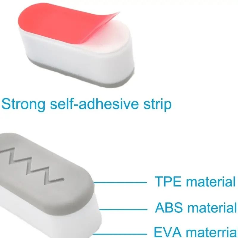 Toilet Seat Bumper Pads With Strong Adhesive 4 Piece Set 5