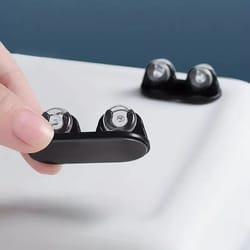 self adhesive furniture caster wheels silent no scratch 4 piece set