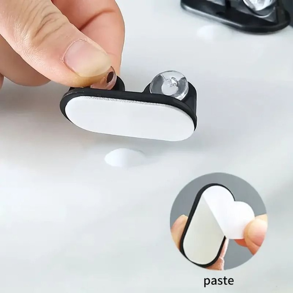 Self Adhesive Furniture Caster Wheels Silent No Scratch 4 Piece Set 3