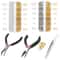 Jewelry Findings Kit With Jump Rings Clasps And Tools 930 Piece Set 0