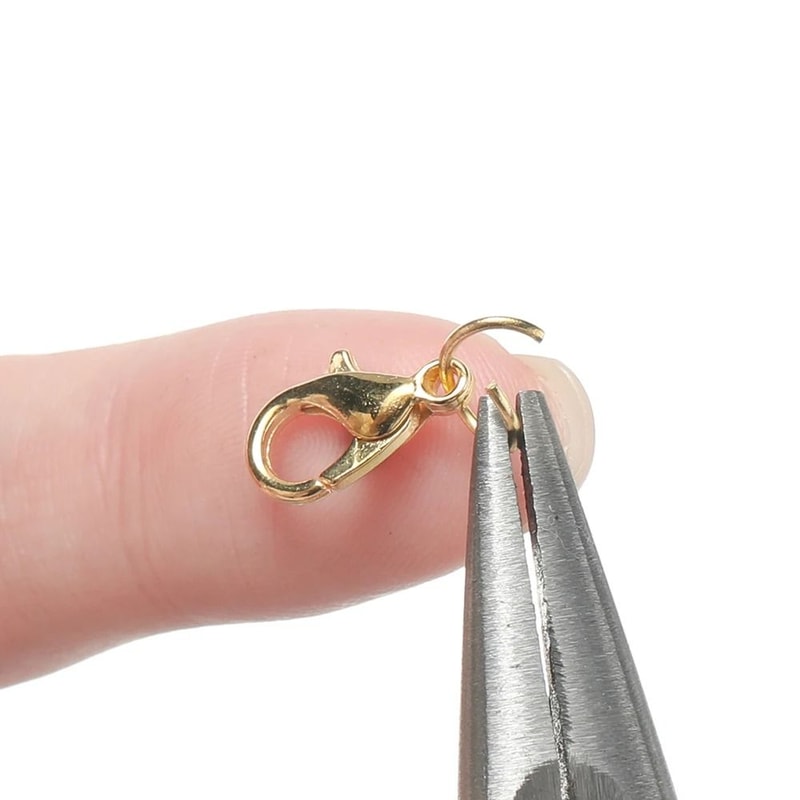 Jewelry Findings Kit With Jump Rings Clasps And Tools 930 Piece Set 3