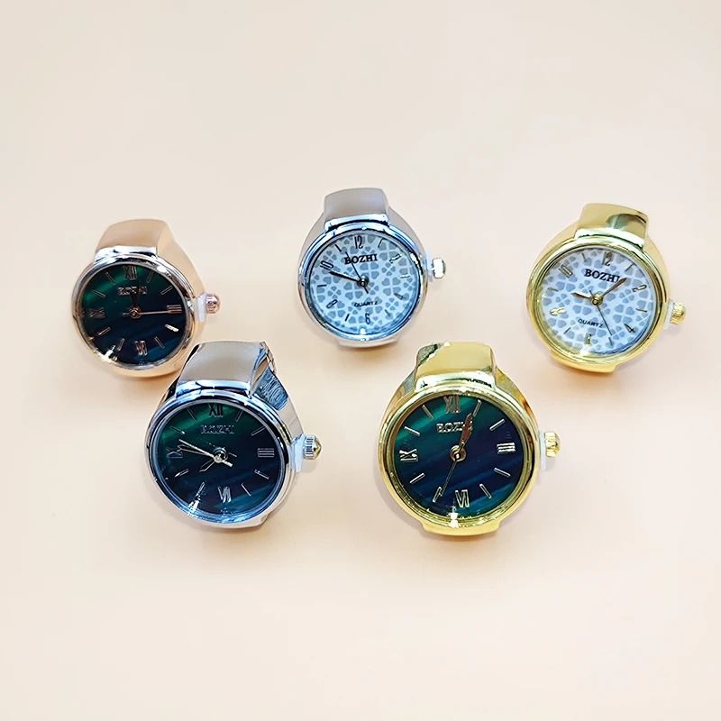 Vintage Finger Ring Watch Quartz Adjustable Design 2