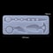 DIY Resin Keychain Mold Silicone Pendant Craft Tool 7