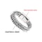 Stainless Steel Braided Magnetic Buckle Bracelet Fish Scale Design 6