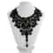 Vintage Gothic Lace Bead Collar Necklace 2