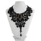 Vintage Gothic Lace Bead Collar Necklace 2