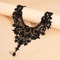 Vintage Gothic Lace Bead Collar Necklace 3