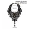 Vintage Gothic Lace Bead Collar Necklace 6