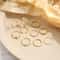 Bohemian Gold Tone Ring Set For Women 10 Piece 3