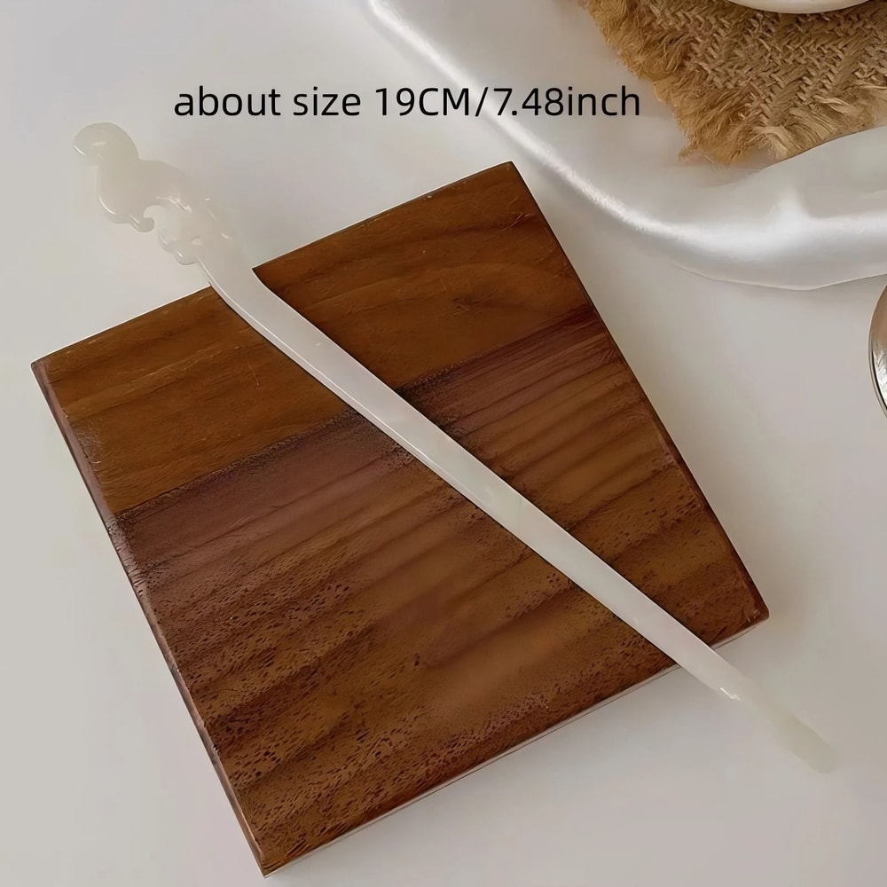 Minimalist Metal Hair Stick Punk Inspired Chinese Style Hairpin 8