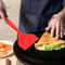 Silicone Wide Head Cooking Spatula Non Stick Heat Safe Kitchen Tool 2