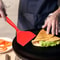 Silicone Wide Head Cooking Spatula Non Stick Heat Safe Kitchen Tool 2