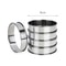 Stainless Steel Muffin Tart Rings Set Of 5 Double Rolled Baking Molds 7