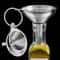 Stainless Steel Kitchen Funnel Set For Bottles Oils And Spices 3