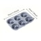6 Hole Silicone Donut Baking Mold Non Stick Oven Safe Bakeware 2