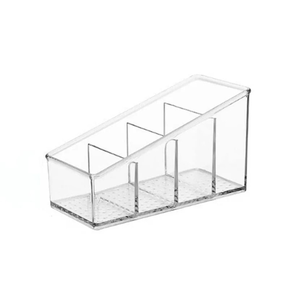 4 Grid Clear Desktop Organizer For Remotes Phones And Small Essentials 6