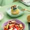 Colorful Snack Plates Set For Fruits Candy And Desserts 10 Piece 3