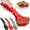 Silicone Kitchen Tong Spatula For Non Stick Cooking And Grilling 1