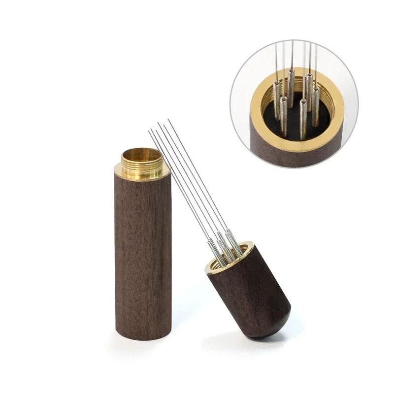 Espresso Coffee Needle Distribution Tool With Stainless Steel Needles 7