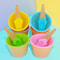 Reusable Cartoon Ice Cream Bowl And Spoon Set For Kids 2