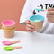 Reusable Cartoon Ice Cream Bowl And Spoon Set For Kids 4