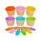 Reusable Cartoon Ice Cream Bowl And Spoon Set For Kids 6