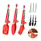 Silicone And Stainless Steel Kitchen Tongs Set For Cooking And BBQ 0