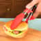Silicone And Stainless Steel Kitchen Tongs Set For Cooking And BBQ 5