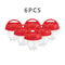 Silicone Egg Boiler Cups Non Stick Egg Poacher Set Of 6 7