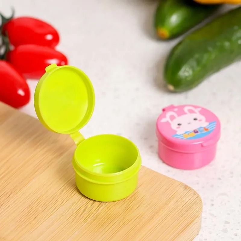 Mini Sauce Bottle Refillable Lunch Box Condiment Container 4