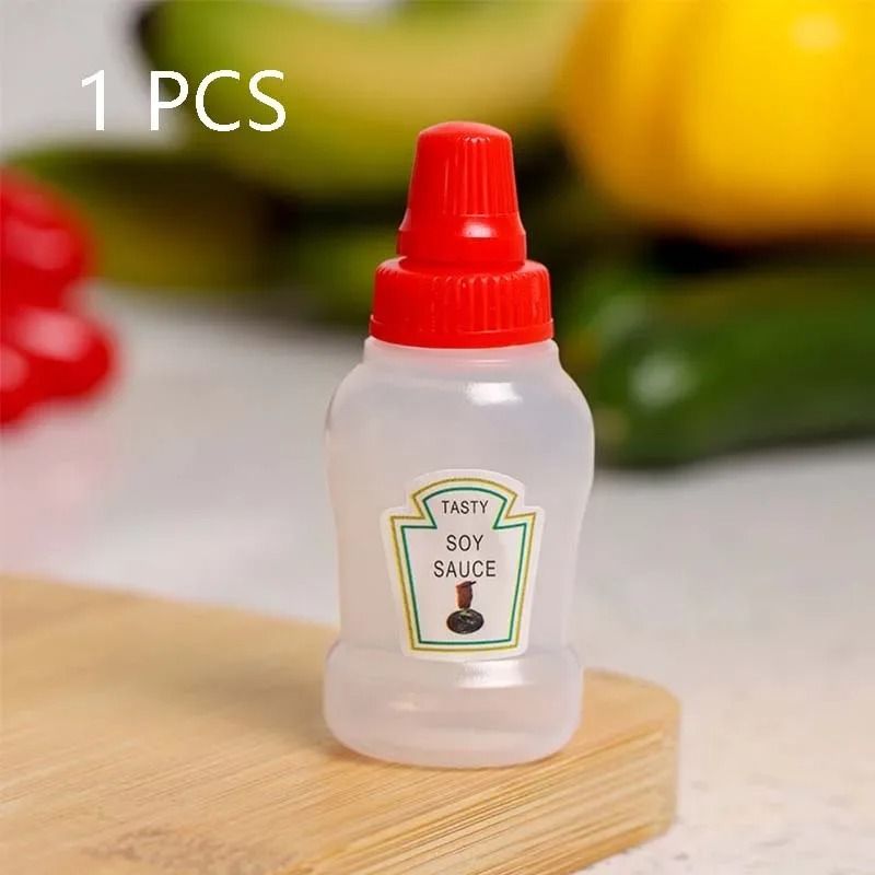 Mini Sauce Bottle Refillable Lunch Box Condiment Container 11