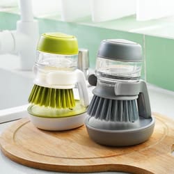 soap dispenser dish brush with drainage stand