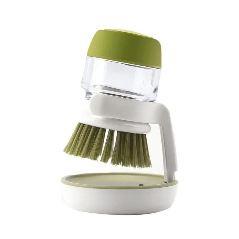 Soap Dispenser Dish Brush With Drainage Stand 7