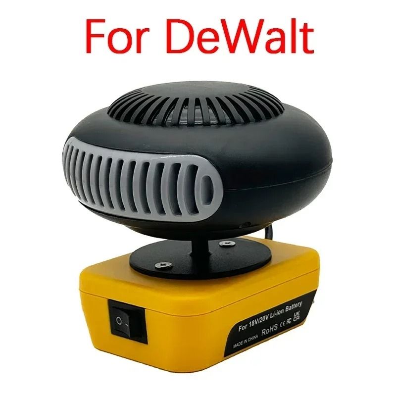 Battery Powered Space Heater For Portable Warmth Compact Lithium Blower With Adjustable Airflow 6