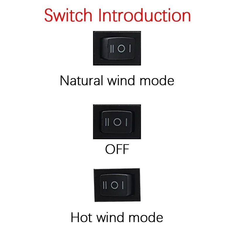 Tool Battery Powered Heater Using 18V20V Lithium Packs Portable Warm Air Blower 5