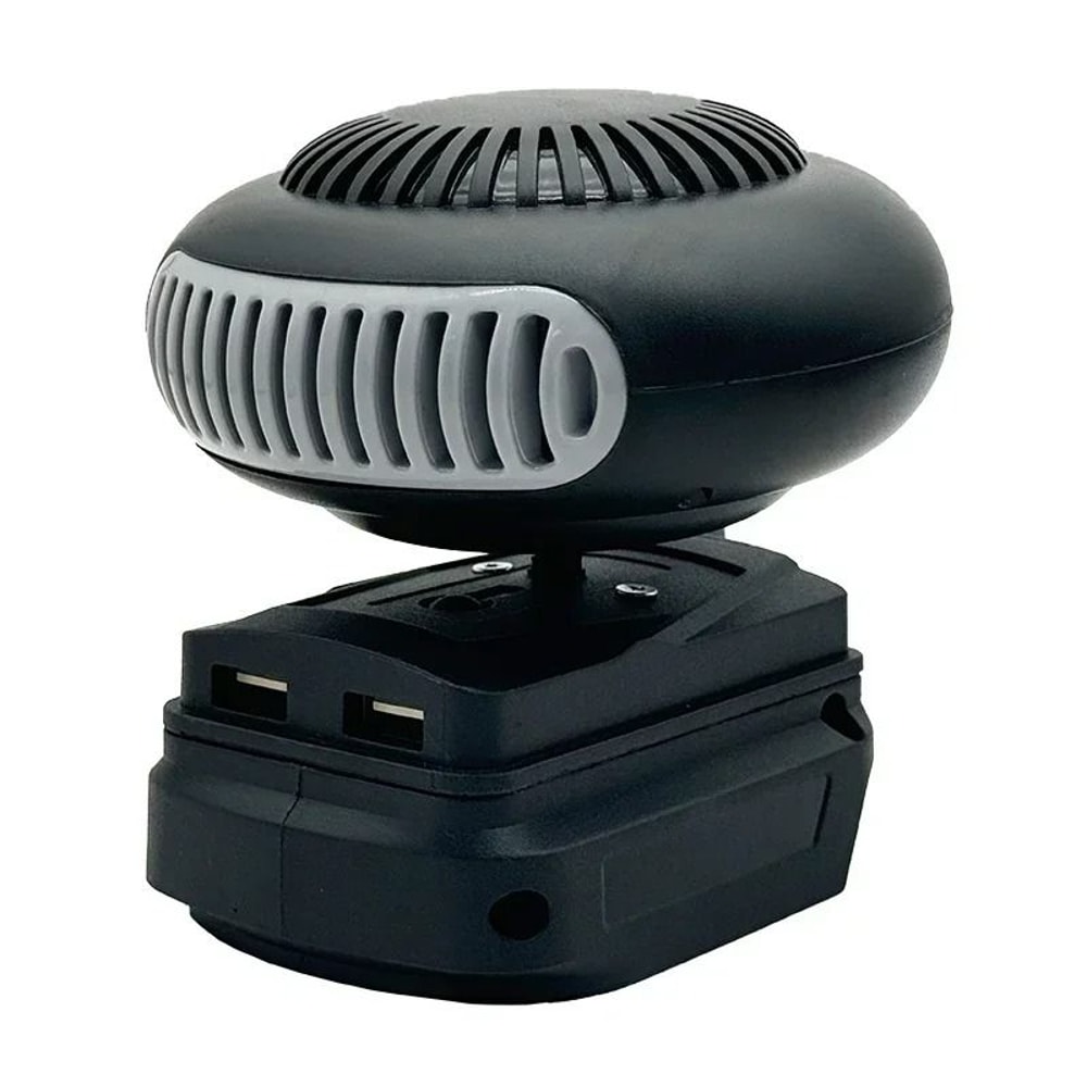 Portable Camping Heater Fan For Cool Weather Battery Powered Blower With Dual Air Modes 3