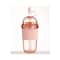 630ml Straw Water Bottle With Lid Reusable Drink Cup 10