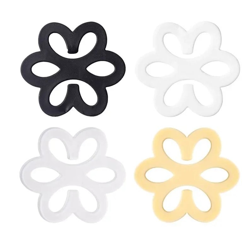 Flower Bra Strap Concealer Clips 20 Piece Set Non Slip Back Strap Holder 1