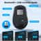 Rechargeable Dual Mode Silent Wireless Bluetooth Mouse Ergonomic Design 2