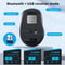 Rechargeable Dual Mode Silent Wireless Bluetooth Mouse Ergonomic Design 2