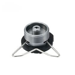 butane gas cartridge adapter with bracket for lindal valve systems