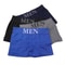5 Pack Mens High Elastic Boxer Briefs Lightweight Breathable Comfort Fit 0