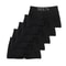 5 Pack Mens High Elastic Boxer Briefs Lightweight Breathable Comfort Fit 6