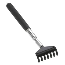 telescopic stainless steel back scratcher massager with carrying bag