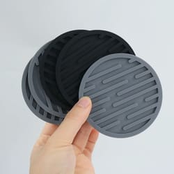 silicone heat resistant drink coaster pad