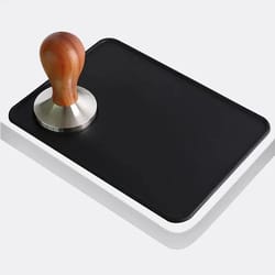 anti-skid espresso coffee tamper mat silicone corner pad