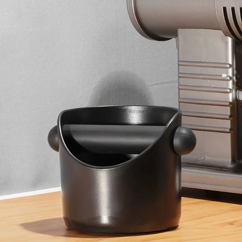 Mini Espresso Coffee Grounds Knock Box Container 2