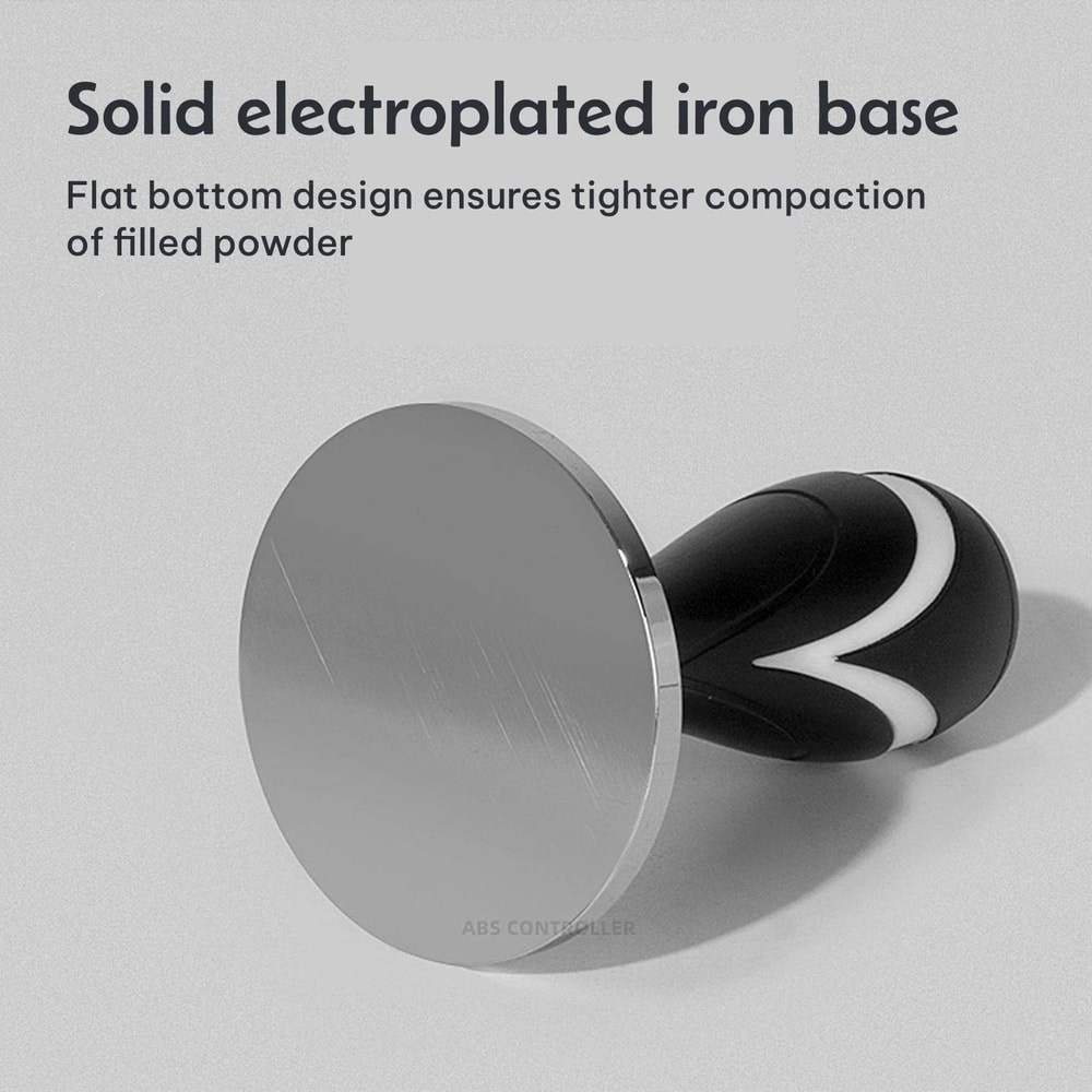 Constant Pressure Espresso Coffee Tamper With Flat Base 2