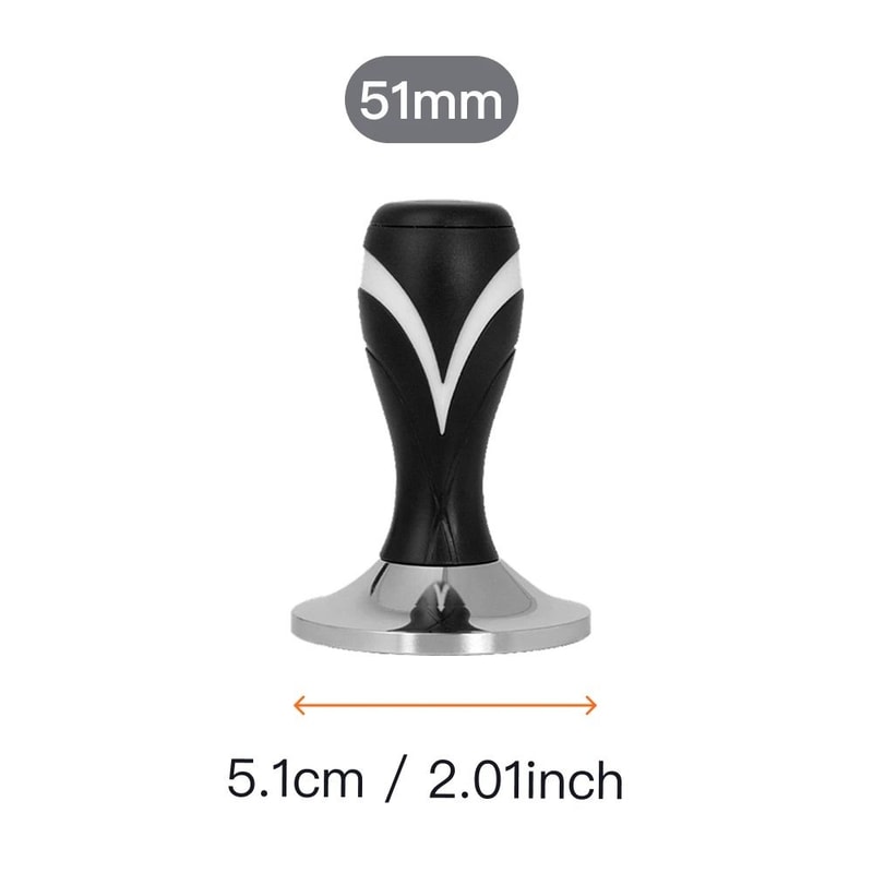 Constant Pressure Espresso Coffee Tamper With Flat Base 6