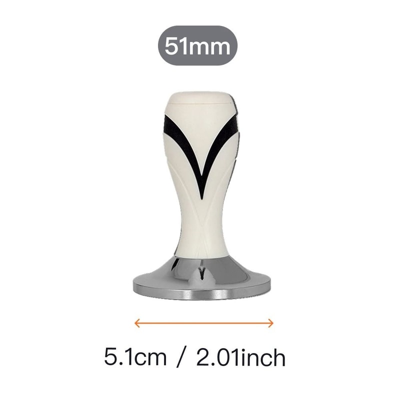 Constant Pressure Espresso Coffee Tamper With Flat Base 8